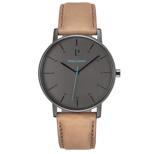 Montre Homme DUNE Cadran Gris Bracelet Cuir Sable -Pierre Lannier Magasin De Vente 200F484 1 1000x1000 crop