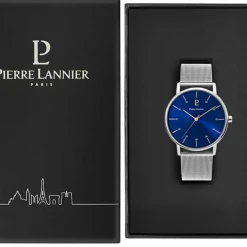 Montre Homme CITYLINE Cadran Bleu Bracelet Acier Milanais Argenté -Pierre Lannier Magasin De Vente 202J168 10 1000x1000 crop