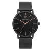 Montre Homme CITYLINE Cadran Noir Bracelet Acier Milanais Noir 1 Montre Homme CITYLINE Cadran Noir Bracelet Acier Milanais Noir -Pierre Lannier Magasin De Vente 203F438 1 1000x1000 crop
