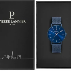 Montre Homme CITYLINE Cadran Bleu Bracelet Acier Milanais Bleu -Pierre Lannier Magasin De Vente 203F466 10 1000x1000 crop