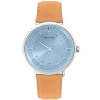 Montre Homme GAIUS Cadran Bleu Bracelet Cuir Camel -Pierre Lannier Magasin De Vente 204H164 1 1000x1000 crop