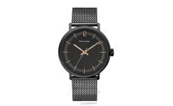Montre Homme GAIUS Cadran Noir Bracelet Acier Milanais Noir 13 Montre Homme GAIUS Cadran Noir Bracelet Acier Milanais Noir -Pierre Lannier Magasin De Vente 205J439 ld 0000 812x497 1