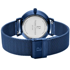 Montre Homme ECHO Cadran Bleu Bracelet Acier Milanais Bleu -Pierre Lannier Magasin De Vente 207J469 7 1000x1000 crop