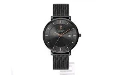 Montre Homme INTI Cadran Noir Bracelet Acier Milanais Noir 13 Montre Homme INTI Cadran Noir Bracelet Acier Milanais Noir -Pierre Lannier Magasin De Vente 209G439 ld 0000 812x497 1