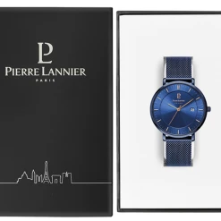 Montre Homme INTI Cadran Bleu Bracelet Acier Milanais Bleu 10 Montre Homme INTI Cadran Bleu Bracelet Acier Milanais Bleu -Pierre Lannier Magasin De Vente 209G469 10 1000x1000 crop