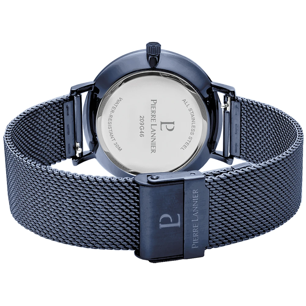 Montre Homme INTI Cadran Bleu Bracelet Acier Milanais Bleu 7 Montre Homme INTI Cadran Bleu Bracelet Acier Milanais Bleu – Image 5