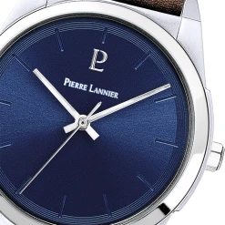 Montre Homme CANDIDE Cadran Bleu Bracelet Cuir Brun -Pierre Lannier Magasin De Vente 213D164 6 1000x1000 crop