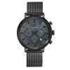 Montre Homme BARON Cadran Noir Bracelet Acier Milanais Noir -Pierre Lannier Magasin De Vente 220H439 1 1000x1000 crop