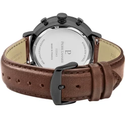 Montre Homme BARON Cadran Noir Bracelet Cuir Brun 12 Montre Homme BARON Cadran Noir Bracelet Cuir Brun -Pierre Lannier Magasin De Vente 222G434 7 1000x1000 crop