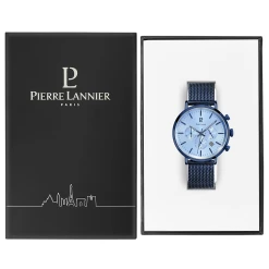 Montre Homme BARON Cadran Bleu Bracelet Acier Milanais Bleu 9 Montre Homme BARON Cadran Bleu Bracelet Acier Milanais Bleu -Pierre Lannier Magasin De Vente 222G469 10 1000x1000 crop