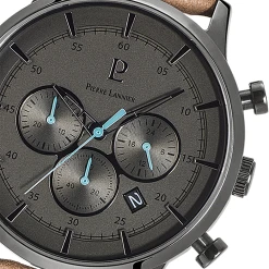 Montre Homme DUNE Cadran Gris Bracelet Cuir Sable -Pierre Lannier Magasin De Vente 227F484 6 1000x1000 crop