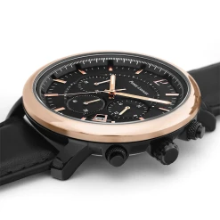 Montre Homme IMPULSION Cadran Noir Bracelet Cuir Noir -Pierre Lannier Magasin De Vente 229F433 4 1000x1000 crop