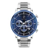 Montre Homme CAPITAL Cadran Bleu Bracelet Acier Argenté -Pierre Lannier Magasin De Vente 245F161 1 1000x1000 crop