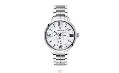 Montre Homme BEAUCOUR Cadran Blanc Bracelet Acier Argenté 13 Montre Homme BEAUCOUR Cadran Blanc Bracelet Acier Argenté -Pierre Lannier Magasin De Vente 256F121 0000 812x497 1