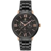 Montre Homme BEAUCOUR Cadran Noir Bracelet Acier Noir -Pierre Lannier Magasin De Vente 257G439 1 1000x1000 crop