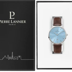 Montre Homme ECHO Cadran Bleu Bracelet Cuir Brun 10 Montre Homme ECHO Cadran Bleu Bracelet Cuir Brun -Pierre Lannier Magasin De Vente 258L184 10 1000x1000 crop