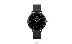 Montre Homme ECHO Cadran Noir Bracelet Acier Milanais Noir 13 Montre Homme ECHO Cadran Noir Bracelet Acier Milanais Noir -Pierre Lannier Magasin De Vente 259F439 0000 812x497 1