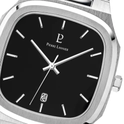 Montre Homme CONTRASTE Cadran Noir Bracelet Acier Argenté -Pierre Lannier Magasin De Vente 261J131 6 1000x1000 crop