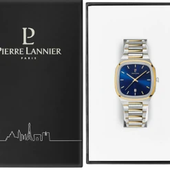 Montre Homme CONTRASTE Cadran Bleu Bracelet Acier Bicolore -Pierre Lannier Magasin De Vente 262F261 10 1000x1000 crop