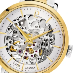 Montre Femme AUTOMATIC Cadran Argenté Bracelet Acier Bicolore -Pierre Lannier Magasin De Vente 304F721 6 1000x1000 crop