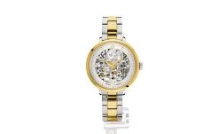 Montre Femme AUTOMATIC Cadran Argenté Bracelet Acier Bicolore -Pierre Lannier Magasin De Vente 304F721 0000 812x497 1