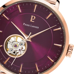 Montre Femme AUTOMATIC Cadran Framboise Bracelet Acier Doré- Rose 11 Montre Femme AUTOMATIC Cadran Framboise Bracelet Acier Doré- Rose -Pierre Lannier Magasin De Vente 307F988 6 1000x1000 crop