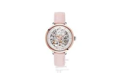 Montre Femme AUTOMATIC Cadran Argenté Bracelet Cuir Rose 11 Montre Femme AUTOMATIC Cadran Argenté Bracelet Cuir Rose -Pierre Lannier Magasin De Vente 312B625 0000 812x497 1