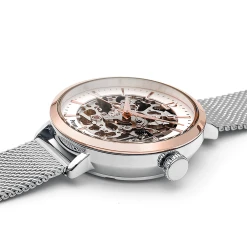 Montre Femme AUTOMATIC Cadran Argenté Bracelet Acier Milanais Argenté -Pierre Lannier Magasin De Vente 312B628 4 rt 1000x1000 crop