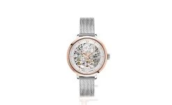 Montre Femme AUTOMATIC Cadran Argenté Bracelet Acier Milanais Argenté -Pierre Lannier Magasin De Vente 312B628 0000 812x497 1