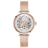 Montre Femme AUTOMATIC Cadran Argenté Bracelet Acier Milanais Doré Rose -Pierre Lannier Magasin De Vente 313B928 1 1000x1000 crop