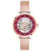Montre Femme AUTOMATIC Cadran Framboise Bracelet Acier Doré-rose -Pierre Lannier Magasin De Vente 313B958 1 1000x1000 crop