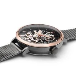 Montre Femme AUTOMATIC Cadran Gris Bracelet Acier Milanais Gris -Pierre Lannier Magasin De Vente 314C988 4 1000x1000 crop