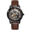 Montre Homme AUTOMATIC Cadran Noir Bracelet Cuir Brun 1 Montre Homme AUTOMATIC Cadran Noir Bracelet Cuir Brun -Pierre Lannier Magasin De Vente 320D434 1 1000x1000 crop