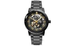 Montre Homme AUTOMATIC Cadran Noir Bracelet Acier Noir -Pierre Lannier Magasin De Vente 325C439 ld 0000 812x497 1
