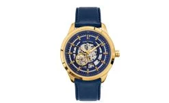 Montre Homme AUTOMATIC Cadran Bleu Bracelet Cuir Bleu -Pierre Lannier Magasin De Vente 326C066 ld 0000 812x497 1
