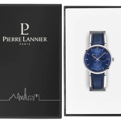 Montre Homme EVIDENCE Cadran Bleu Bracelet Cuir Bleu 8 Montre Homme EVIDENCE Cadran Bleu Bracelet Cuir Bleu -Pierre Lannier Magasin De Vente 327B166 10 1000x1000 crop