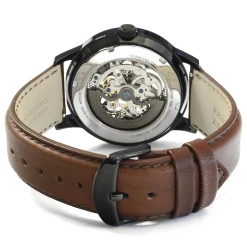 Montre Homme IMPACT Cadran Noir Bracelet Cuir Brun -Pierre Lannier Magasin De Vente 331G434 7 1000x1000 crop