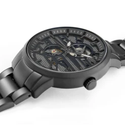 Montre Homme IMPACT Cadran Gris Bracelet Acier Noir -Pierre Lannier Magasin De Vente 333C439 4 1000x1000 crop