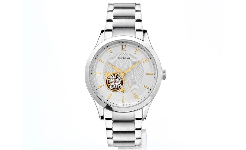 Montre Homme FLEURET Cadran Argenté Bracelet Acier Argenté 8 Montre Homme FLEURET Cadran Argenté Bracelet Acier Argenté – Image 6