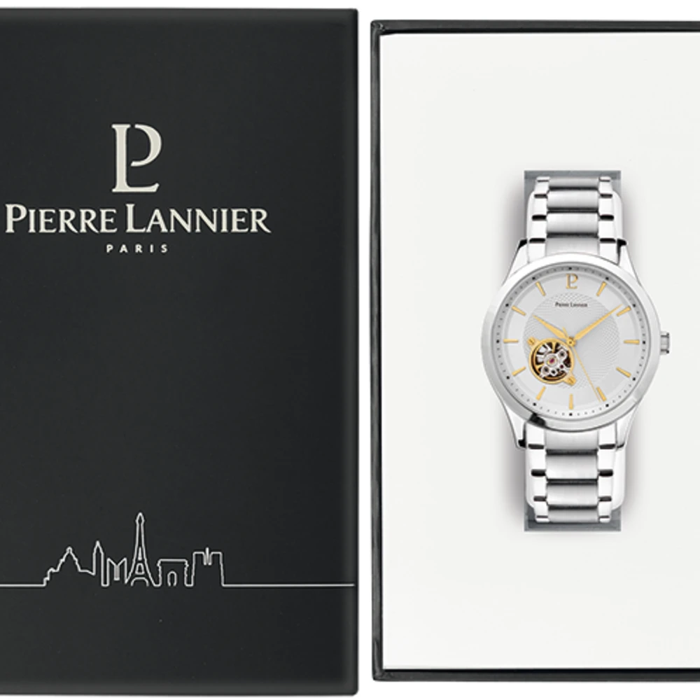 Montre Homme FLEURET Cadran Argenté Bracelet Acier Argenté 5 Montre Homme FLEURET Cadran Argenté Bracelet Acier Argenté – Image 3