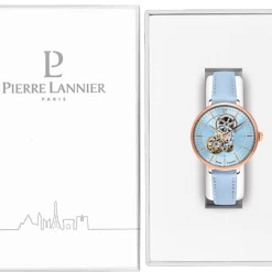 Montre Femme MELODIE Cadran Bleu Bracelet Cuir Bleu -Pierre Lannier Magasin De Vente 349A966 10 1000x1000 crop