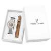 Coffret Femme AUTOMATIC Cadran Argenté Bracelet Cuir Brun -Pierre Lannier Magasin De Vente 354K721 0 1000x1000 crop