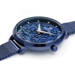 Coffret Femme EOLIA Cadran Bleu Bracelet Acier Milanais Bleu -Pierre Lannier Magasin De Vente 355F869 4 1000x1000 crop