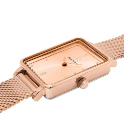 Coffret Femme ARIANE Cadran Doré Rose Bracelet Cuir Rose -Pierre Lannier Magasin De Vente 362J958 4 1000x1000 crop