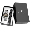 Coffret Homme AUTOMATIC Cadran Noir Bracelet Cuir Noir -Pierre Lannier Magasin De Vente 374F131 0 1000x1000 crop