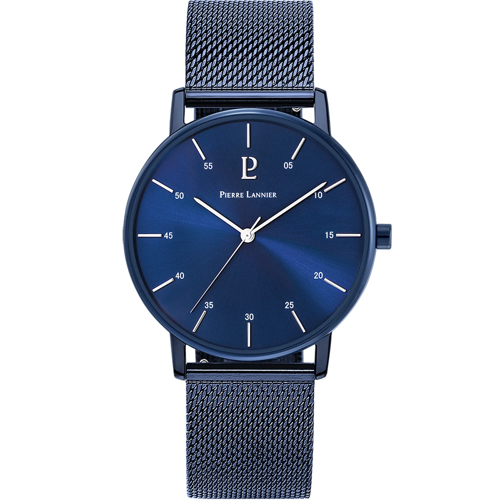 Coffret Homme CITYLINE Cadran Bleu Bracelet Cuir Bleu 4 Coffret Homme CITYLINE Cadran Bleu Bracelet Cuir Bleu – Image 2