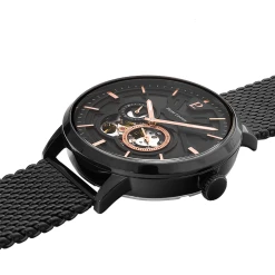 Coffret Homme TRIO Cadran Noir Bracelet Cuir Brun -Pierre Lannier Magasin De Vente 379D439 4 1000x1000 crop