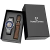 Coffret Homme AUTOMATIC Cadran Bleu Bracelet Acier Milanais Argenté -Pierre Lannier Magasin De Vente 391C168 0 1000x1000 crop