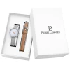 Coffret Femme RCS Cadran Blanc Bracelet Cuir Brun -Pierre Lannier Magasin De Vente 452C608 0 1000x1000 crop
