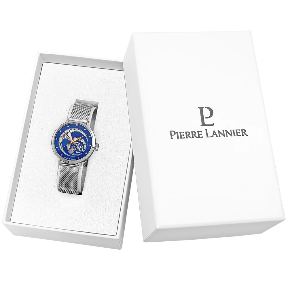 Montre Femme RCS Cadran Bleu Bracelet Acier Milanais Argenté 5 Montre Femme RCS Cadran Bleu Bracelet Acier Milanais Argenté – Image 3